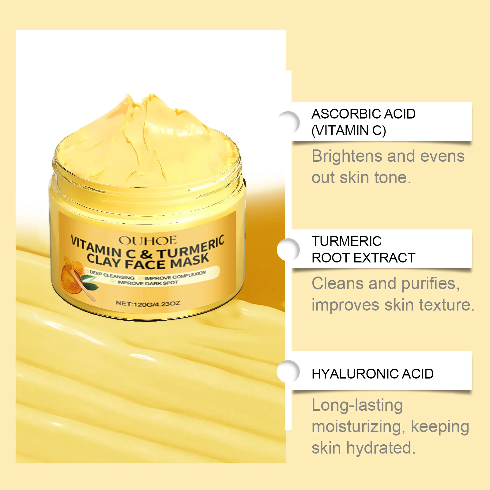 Vitamin C Turmeric Mud Mask Ex - Dust Mask Construction review and price