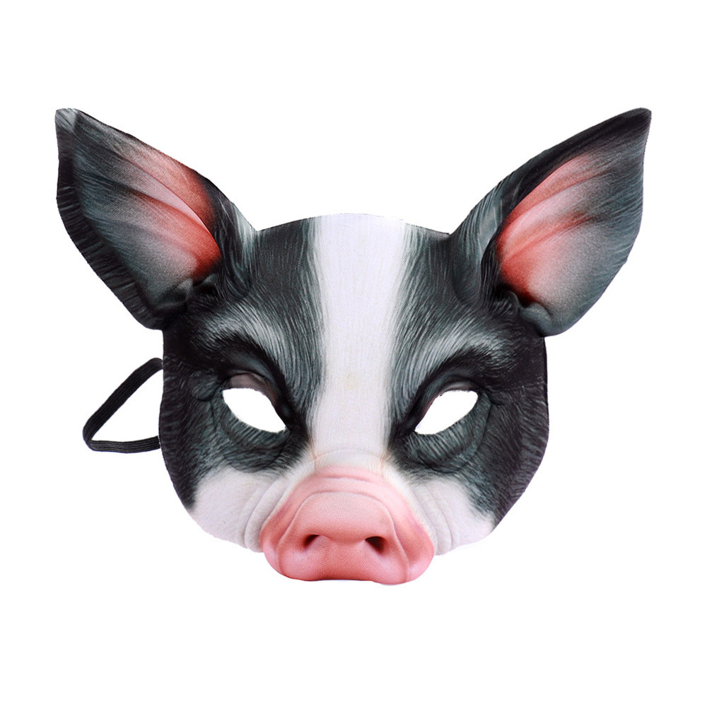 Realistic Animal Half Face Mas - Respirator Half Face review and price