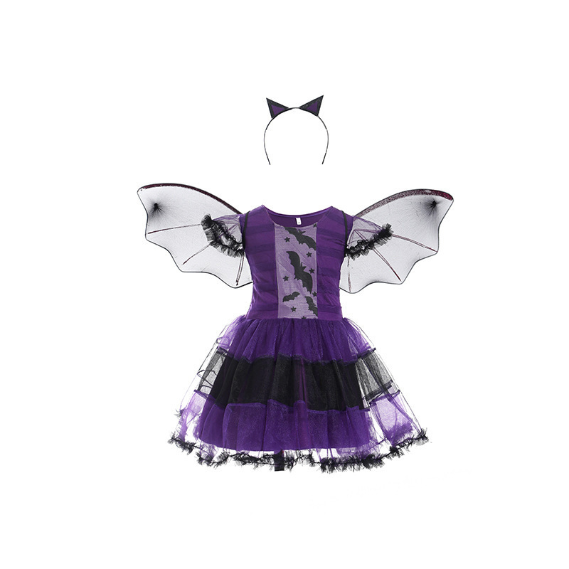 Girls Halloween Vampire Bat Co - Kids Face Mask review and price