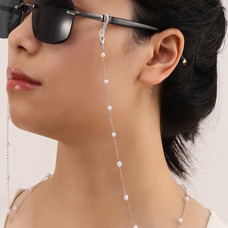 Crystal Beaded Chain for Mask  - Mask Chain Holder review and price