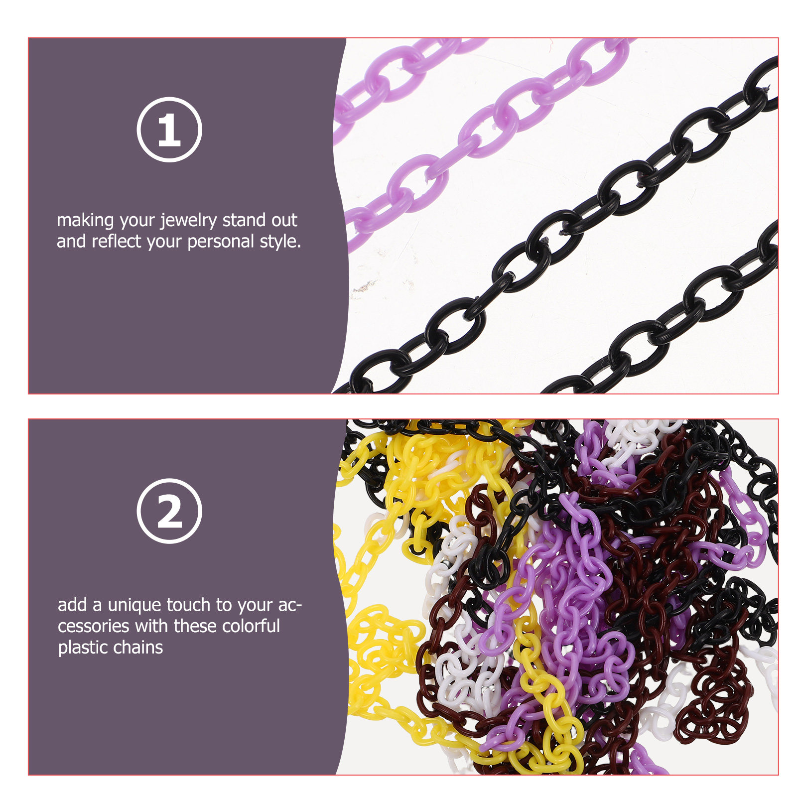 10Pcs Colorful Plastic Watch C - Mask Chain Holder review and price