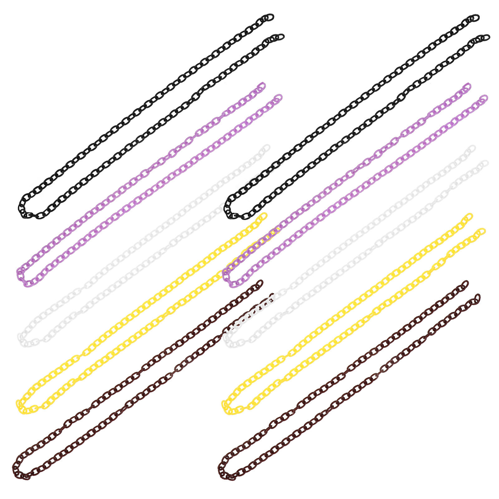 10Pcs Colorful Plastic Watch C - Mask Chain Holder review and price